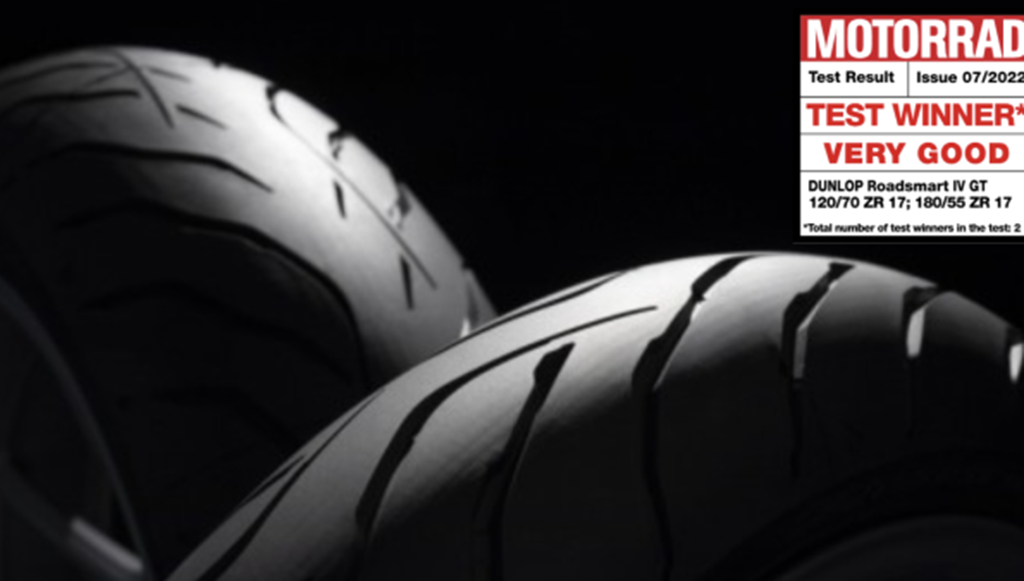 04 - Dunlop RoadSamrt IV premiado nos testes da Motorrad