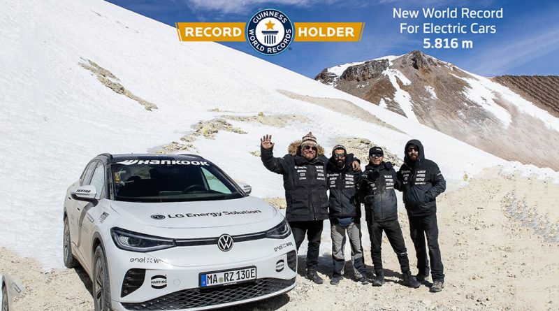 06 - Hankook e VW no Guinness World Records