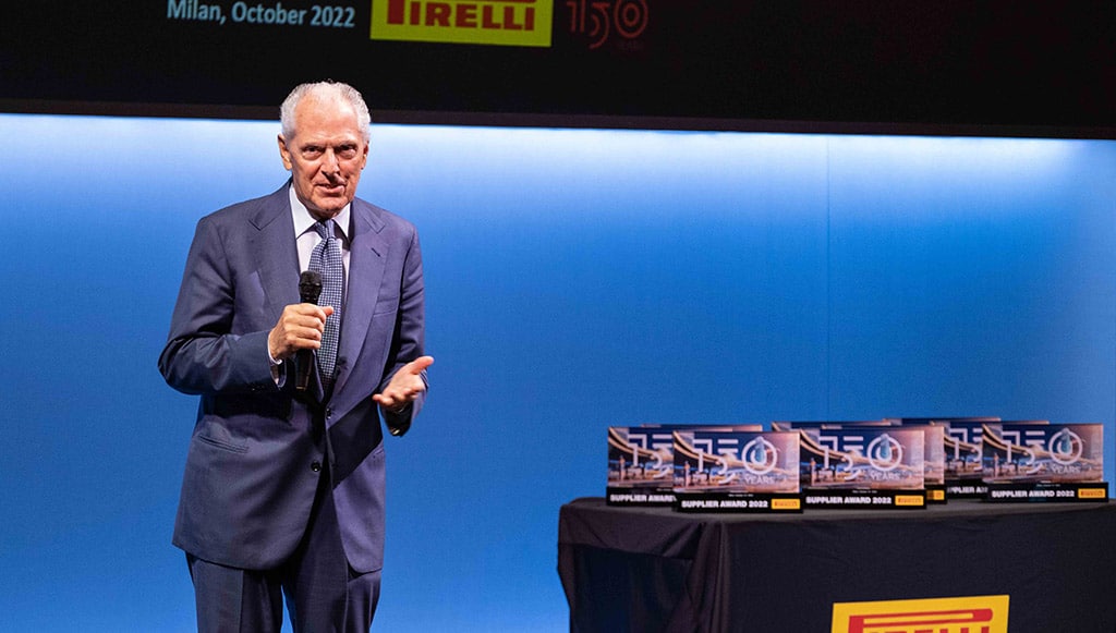 10 - Pirelli premia os seus 9 melhores fornecedores