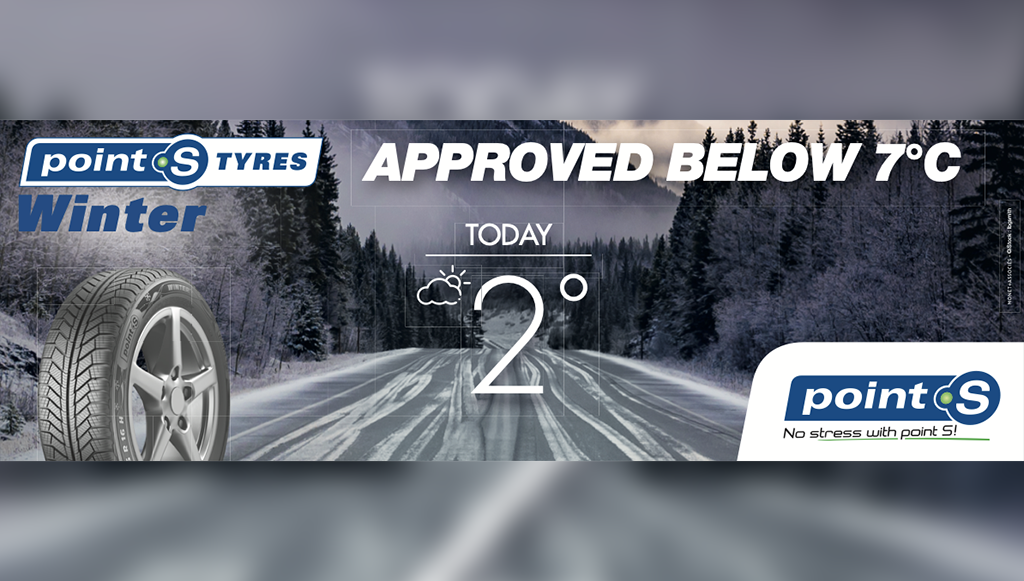 10 - Pneus Point S Winter aprovados pela TÜV SÜD Product Service