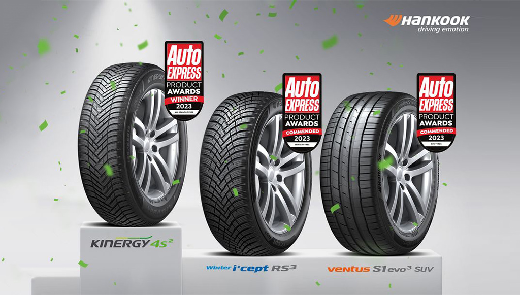 07 - O ‘tri da Hankook nos Auto Express Product of the Year