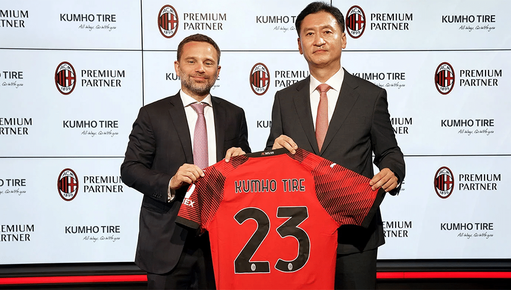 08 - Kumho torna se parceiro premium do AC Milan 