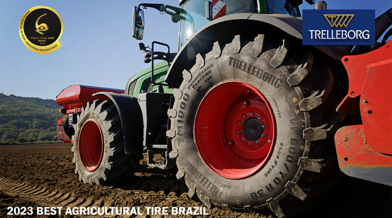 12 - Trelleborg conquista Melhor Pneu Agricola na Visao Agro Brasil