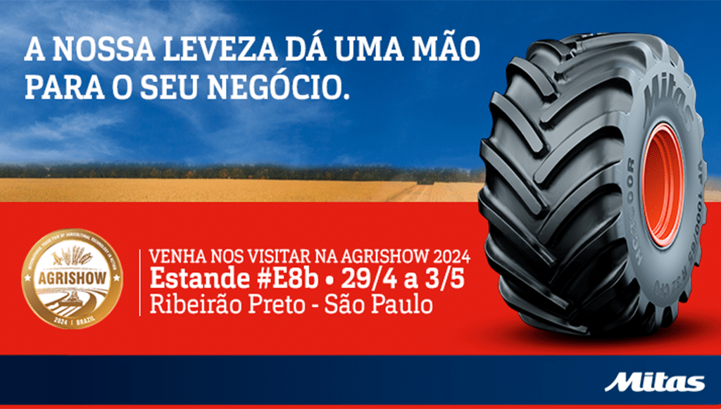 04 - Mitas expoe ampla gama de pneus na Agrishow 2024