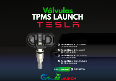 09 - Goncalteam lanca valvulas TPMS Launch para modelos Tesla 1