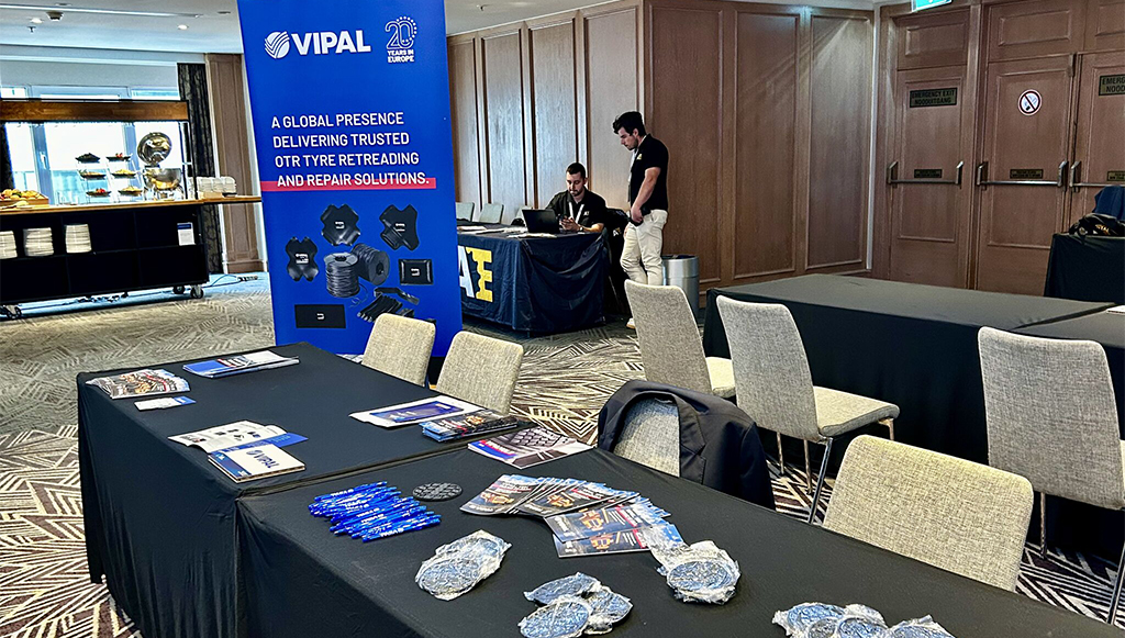 10 - Vipal Borrachas marca presenca na Global OTR Conference