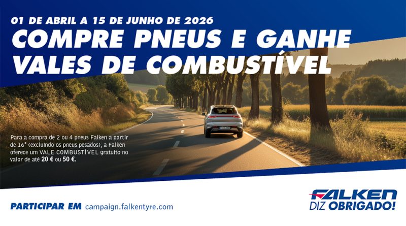 03 - Falken oferece vales de combustivel na compra de pneus