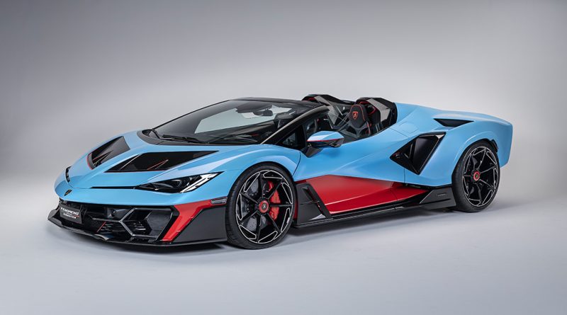 Bridgestone equipa exclusivo Lamborghini Fenomeno Roadster
