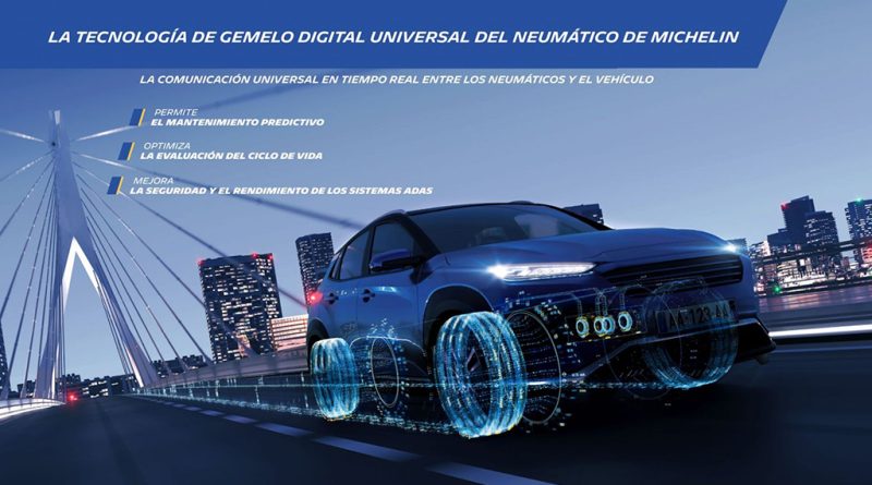 Michelin apresenta tecnologia de pneus com gémeo digital Michelin apresenta tecnologia de pneus com gémeo digital