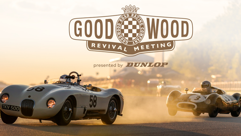 DUNLOP torna-se parceira de apresentação do Goodwood Revival