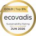 Continental recebe medalha de ouro da EcoVadis